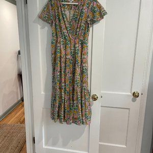 Jcrew Size 10 Floral Midi